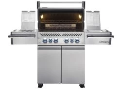 Napoleon Prestige Pro 500-3 Edelstahl Gasgrill Inkl. Drehspieß - Modell 2023 - SMART Deal Inkl. Grillfürst Grill Control -Grillen Im Freien Napoleon Prestige Pro 500 offen 01