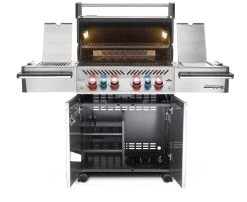 Napoleon Prestige Pro 500-3 Edelstahl Gasgrill Inkl. Drehspieß - Modell 2023 - SMART Deal Inkl. Grillfürst Grill Control -Grillen Im Freien Napoleon Prestige Pro 500 offen 02