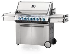 Napoleon Prestige Pro 665-3 Edelstahl Gasgrill Inkl. Drehspieß - X-DEAL Inkl. Napoleon TravelQ PRO285 Kompakt Gasgrill -Grillen Im Freien Napoleon Prestige Pro 665 Edelstahl Gasgrill side