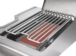 Napoleon Prestige Pro 665-3 Edelstahl Gasgrill Inkl. Drehspieß - Modell 2023 - SMART Deal Inkl. Grillfürst Grill Control Mit Companion Device Und Einstichthermometer -Grillen Im Freien Napoleon Prestige pro sizzle zone 1
