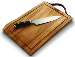 Napoleon Prestige 500 Gasgrill, Schwarz - Mit Safety Glow - X-DEAL Inkl. Grillthermometer, Schneidebrett Und Windschild Für SIZZLE ZONE -Grillen Im Freien Napoleon Schneidebrett Chefmesser Pro Set 70039