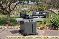 Outdoorchef Gas Kugelgrill Arosa 570 G Evo Grey Steel -Grillen Im Freien Outdoorchef Arosa 570 G Evo Grey Steel Blazing Zone optional