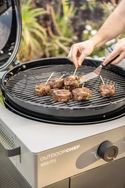 Outdoorchef Gas Kugelgrill Arosa 570 G Evo Grey Steel -Grillen Im Freien Outdoorchef Arosa 570 G Evo Grey Steel indirekt Grillen