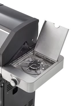 Rösle Gasgrill Videro G6-S VARIO+ Schwarz - Modell 2023 - SMART Deal Inkl. Grillfürst Grill Control -Grillen Im Freien Roesle BBQ Station Seitenkocher Videro