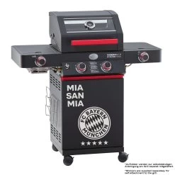 Rösle Videro G2-S VARIO+ Schwarz Gasgrill - FC Bayern Edition - Inkl. FC Bayern Abdeckhaube Und Grillbürste -Grillen Im Freien Roesle FC Bayern Grill Videro G2 S Aufkleber