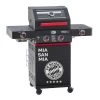 Rösle Videro G2-S VARIO+ Schwarz Gasgrill - FC Bayern Edition - Inkl. FC Bayern Abdeckhaube Und Grillbürste -Grillen Im Freien Roesle FC Bayern Grill Videro G2 S Aufkleber Logo