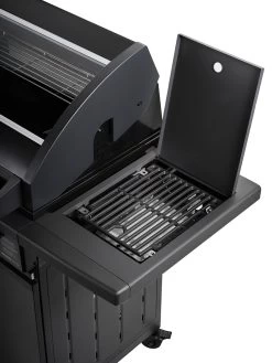 Rösle Gasgrill Magnum PRO G4-S - X-DEAL Inkl. Abdeckhaube Und Gusseisen Grillplatte - Modell 2023 -Grillen Im Freien Roesle Gagsrill Magnum Pro Prime Zone offen1