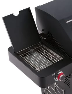 Rösle Videro G2-S VARIO+ Schwarz Gasgrill - FC Bayern Edition - Inkl. FC Bayern Abdeckhaube Und Grillbürste -Grillen Im Freien Roesle Gasgrill Videro FC Bayern Detail Prime Zone