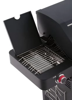 Rösle Videro G2-S VARIO+ Schwarz Gasgrill - FC Bayern Edition - Inkl. FC Bayern Abdeckhaube Und Grillbürste -Grillen Im Freien Roesle Gasgrill Videro FC Bayern Detail Prime Zone Grillrost
