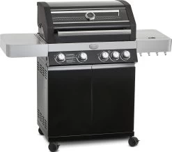 Rösle Gasgrill Videro G4 Schwarz - Modell 2023 Inkl. Abdeckhaube
