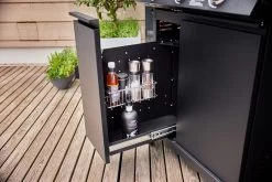 Rösle Gasgrill Videro Pro G3-S Vario+ Mattschwarz - Modell 2023 -Grillen Im Freien Roesle Videro Pro G3 S Detail Unterschrank