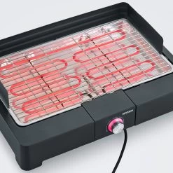 Severin Elektro Tischgrill Mit Grillrost - 2.200 Watt -Grillen Im Freien Severin Elektrogrill PG8565 Heizelement
