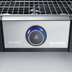 Severin Elektro Tischgrill SENOA Digital Boost - Boost Zone 500°C - 3.000 W -Grillen Im Freien Severin Elektrogrill Senoa pg8114 schalter 3