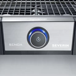 Severin Elektro Tischgrill SENOA Digital Boost - Boost Zone 500°C - 3.000 W -Grillen Im Freien Severin Elektrogrill Senoa pg8114 schalter 4