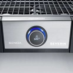 Severin Elektro Tischgrill SENOA Digital Boost - Boost Zone 500°C - 3.000 W -Grillen Im Freien Severin Elektrogrill Senoa pg8114 schalter 5