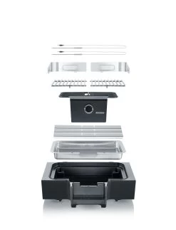 Severin Elektrogrill Tischgrill SEVO G - Boost Zone 500°C - 3.000 W 23 Severin Elektrogrill Tischgrill SEVO G - Boost Zone 500°C - 3.000 W -Grillen Im Freien Severin Elektrogrill Sevo G pg8104 explosion
