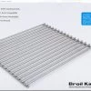 Broil King Ersatzteil: Edelstahlroste Signet (ab 2007) / Crown (bis 2012) - 2er Set -Grillen Im Freien broil king edelstahl roste signet set 18652