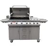 BULL 7 Burner Premium - Gasgrill Mit Infrarot Backburner, Seitenkochstelle Und Rotisserie -Grillen Im Freien bull 7 burner premium gasgrill deckel 28368CE