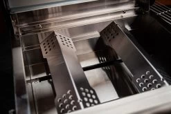 Grillfürst G201E 2-Brenner Gasgrill Portabel V2 - Campinggrill / Balkongrill 50mbar - Inkl. Untergestell -Grillen Im Freien grillfuerst g201 flammenverteiler 1