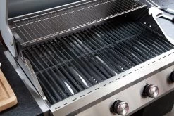 Grillfürst G401G 4-Brenner Einbaugrill - Eintracht Frankfurt Edition - Gusseisenroste -Grillen Im Freien grillfuerst g401 gussroste
