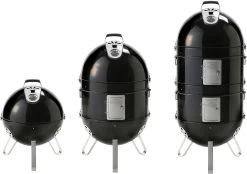 Napoleon Apollo 3 In 1, Watersmoker Und Holzkohle Kugelgrill, Ø 50cm AS300K -Grillen Im Freien napoleon apollo smoker moeglichkeiten as300k 1