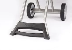 Napoleon TravelQ PRO285 Kompakt Gasgrill Schwarz Mit Klappbarem Wagen - Modell 2023 -Grillen Im Freien napoleon travelq pro285x unterwagen detail