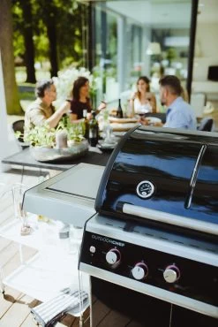 Outdoorchef Dualchef 325 G Gasgrill Mit Seitenkocher + BLAZING ZONE Infrarotbrenner -Grillen Im Freien outdoorchef dualchef 325 g grillen 18 700 02