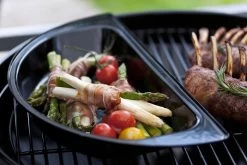 Outdoorchef Gourmet Halbmond Kochset / Grillschalen Porzellanemailliert / 2 Teilig -Grillen Im Freien outdoorchef gourmet halbmond 18 211 72 h