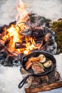 Petromax Grillpfanne Gusseisen Gp30 Mit Stiel -Grillen Im Freien petromax grillpfanne stiel lagerfeuer gp30 t