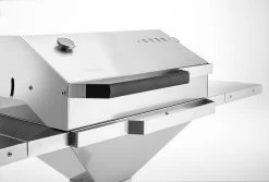 Thüros Holzkohlegrill T400 / Holzkohle Grillstation 40 X 60 Cm -Grillen Im Freien thueros evo4 holzkohle bbq station detail haube