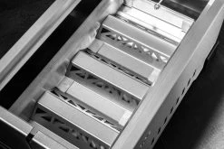 Thüros PRO1 - Modularer Holzkohle Tischgrill Mit Gussrost -Grillen Im Freien thueros pro1 detail innen